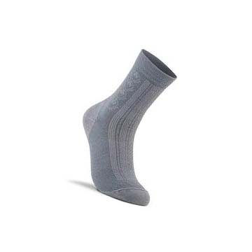 Chaussettes Ecco Décontractées Corta-Crew Femme Vert Grise | FR 417SGL